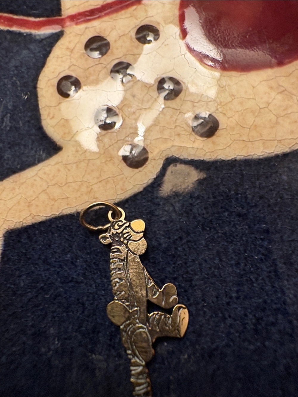 Small14k gold Tigger Pendant